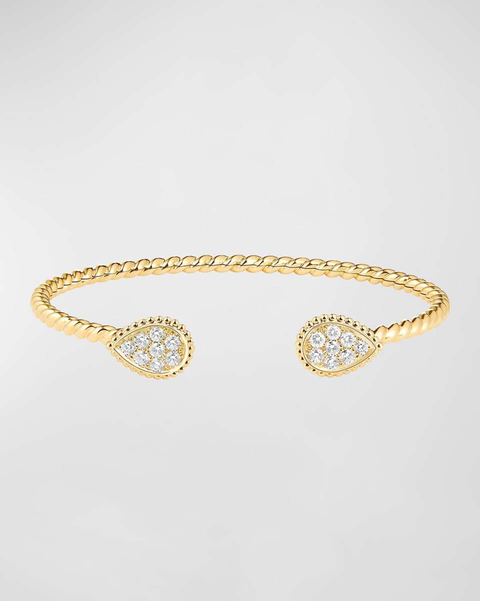 Serpent Bohème 18K Yellow Gold 2-Motif Diamond Bracelet